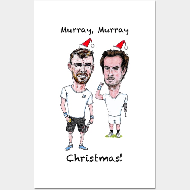 Murray, Murray Christmas Wall Art by dizzycat-biz